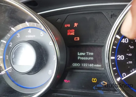 2011 Hyundai Sonata Gls from USA, damaged, VIN 5NPEB4AC7BH057401